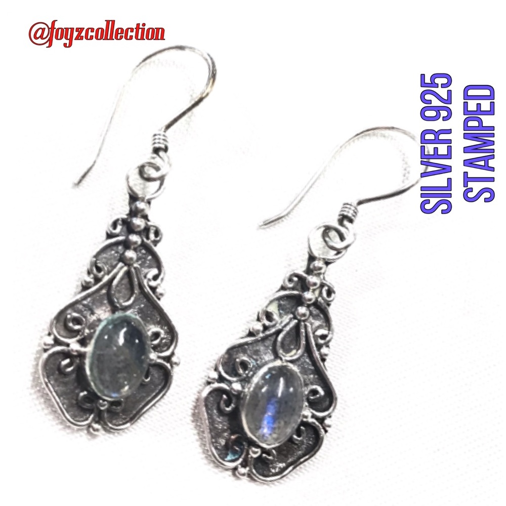 Silver 925 vintage earrings sa-17